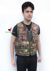 Dargo Tip A01 orman desen kapaklı av yeleği 40 lı